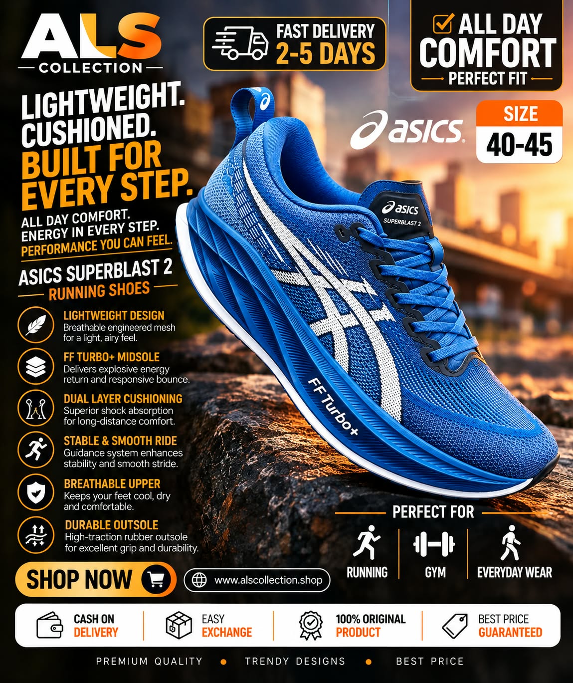 ASICS SUPER BLAST 2